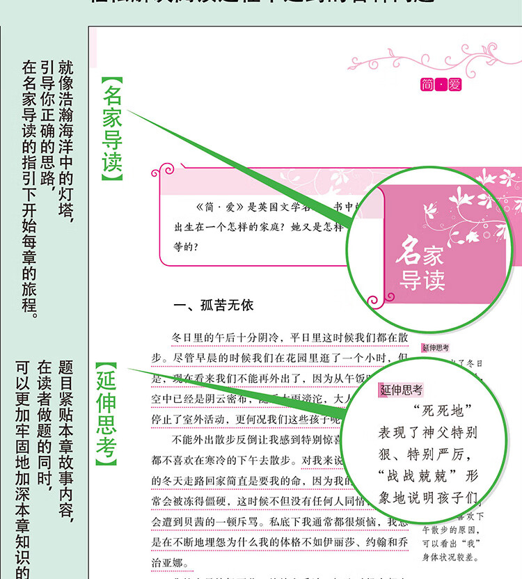 简爱 学生成长经典名著中小学生青少年简爱故事书规格儿童文学中小学生儿童文学故事书 人 简爱 无规格详情图片5