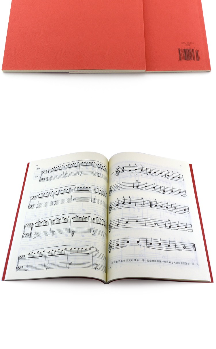 正版】拜厄幼儿钢琴教程上下册 大字版 武田邦夫著 儿童钢琴基础练习