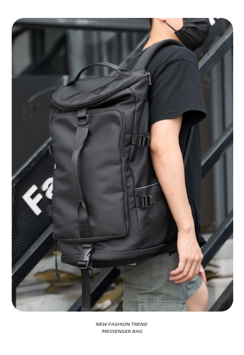 Fanzhe Men's Large Capacity Multifunctional Travel Backpack Shoulder Bag for Short Business Trips Hiking Mountaineering 7