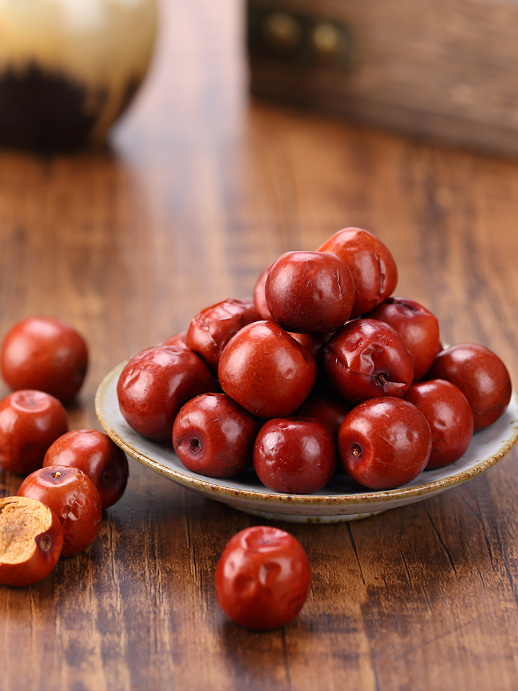 酸枣野生新疆野生小酸枣果新鲜荆棘酸枣新果500g孕妇小红枣粒 酸枣1斤