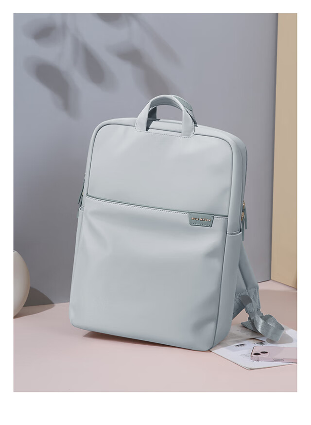 GOLF Women's Backpack, 13.3-Inch Apple Laptop Hidden Handle, Huawei Computer Backpack, Women's Schoolbag, Business Travel Bag 27