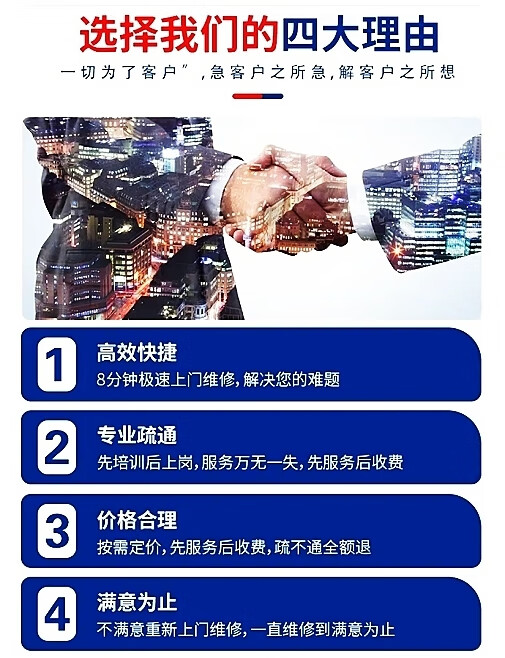 8，【附近精選】公司專業馬桶堵塞疏通 地漏疏通 廚房下水道疏通 蹲坑疏通 等各種琯道疏通 -不通不收費 琯道疏通 上門