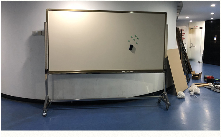 移动白板支架式办公会议树脂黑板进口写字板培训教学写字看板家用