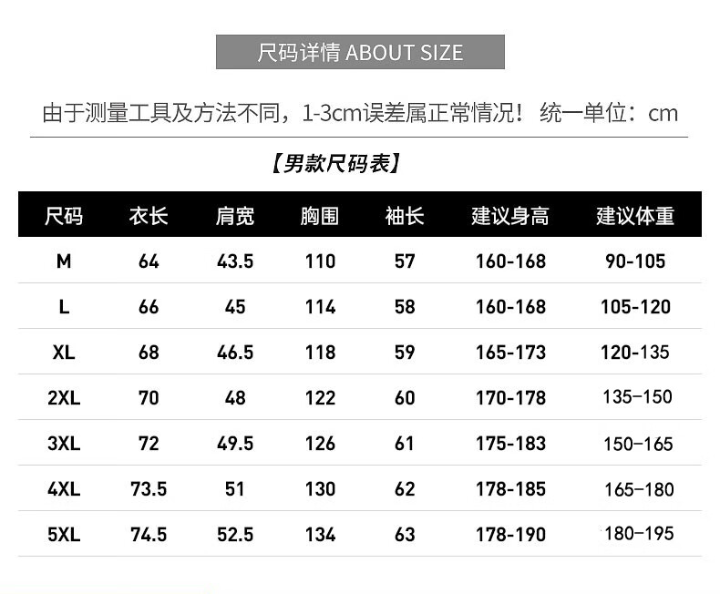 JP 外套男秋冬季摇粒绒抓绒衣时尚立夹克保暖男款蓝色加绒款领保暖夹克 男款蓝色加绒款 M详情图片11