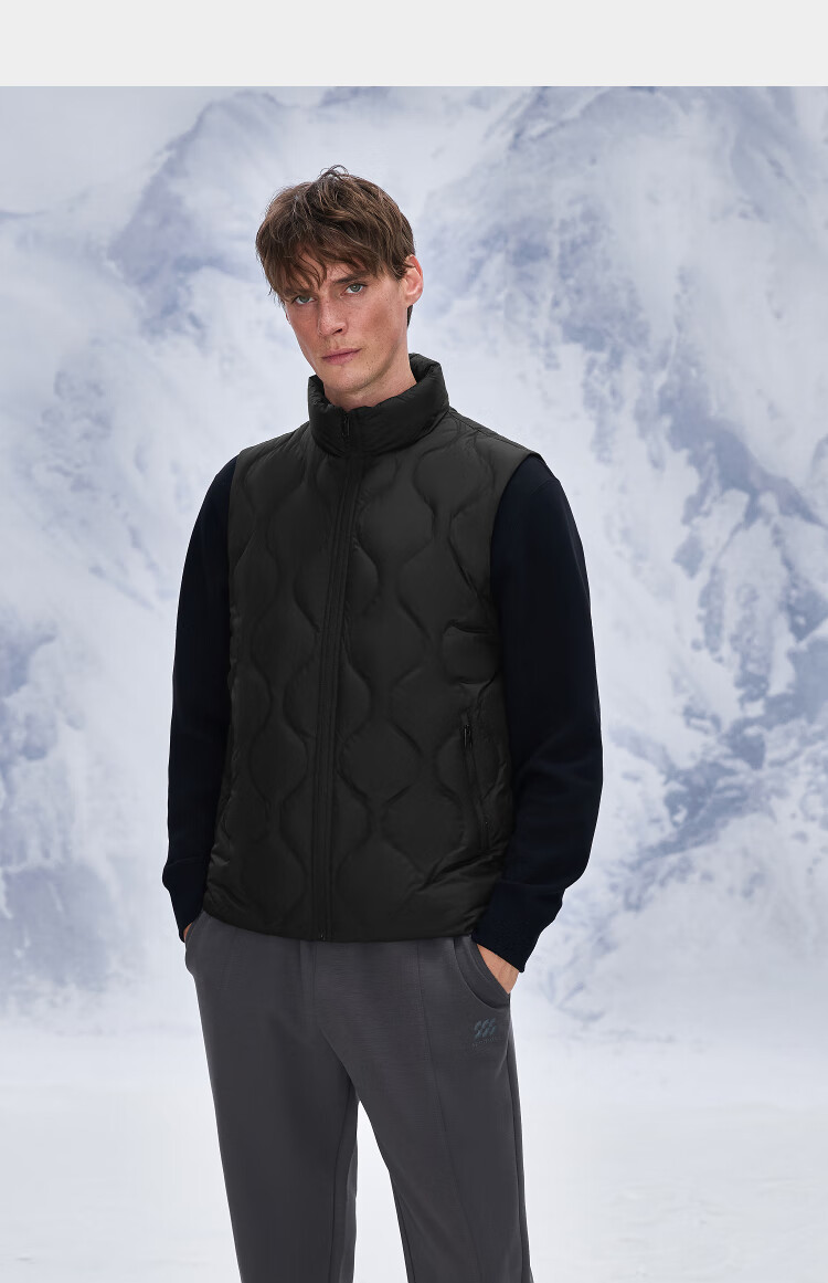 HLAHLA Men's Down Vest 25 Sports SPORTSDAY Warm Winter Jacket 14