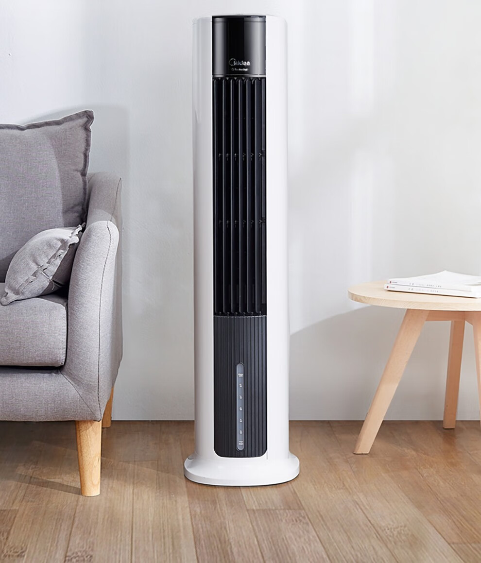 新款美的midea空调扇塔扇遥控制冷风机家用制冷器办公室冷风扇迷你