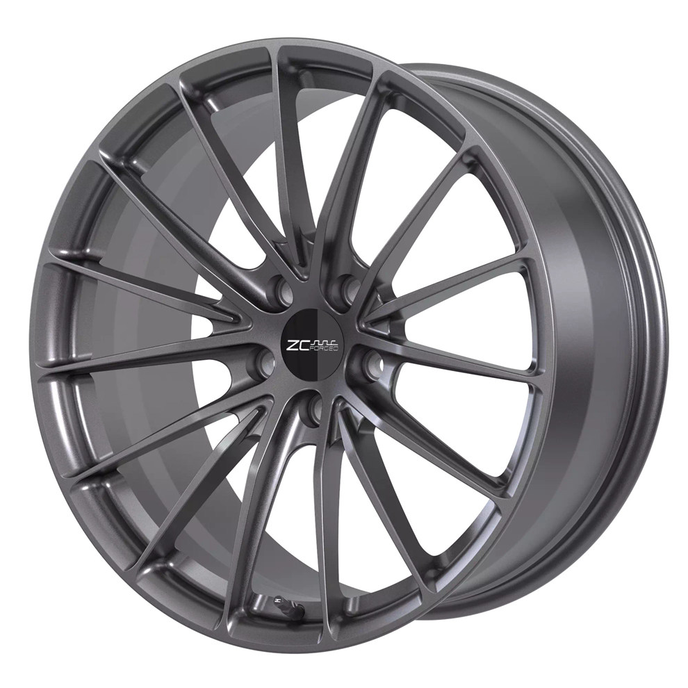 zcforged pt14 18 19 20寸定制锻造轮毂 适配凯迪拉克ct5 哑光银 22寸