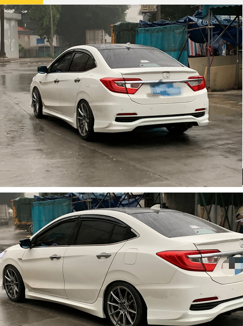 适用于本田凌派前铲13-15包围改装前后唇侧裙16-17前唇侧裙后唇大小