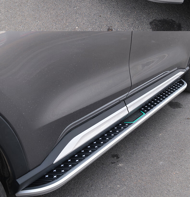 【迎宾踏板】适用于2022款丰田卡罗拉锐放侧脚踏板锋兰达脚专用固定侧