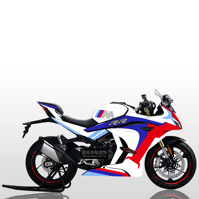 适用于春风450sr机车全车贴纸个性卡通版画贴花改装渐变贴膜新款贴纸