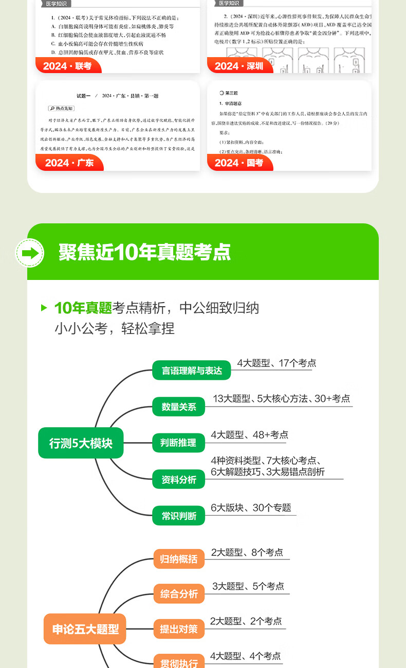 中公教育2025行测5000题申论15000员考试行测公务山东00题国省考公务员考试真题判断推理常识言语表达数量关系资料分析决战行测5000题四川江苏天津山东广东浙江省考通用公考行测刷题考公教材公务员考试2025 行测5000详情图片8