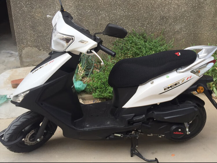 雅马哈巧格zy100t-6摩托车座套3d蜂窝网状防晒隔热透气坐垫套 黑色