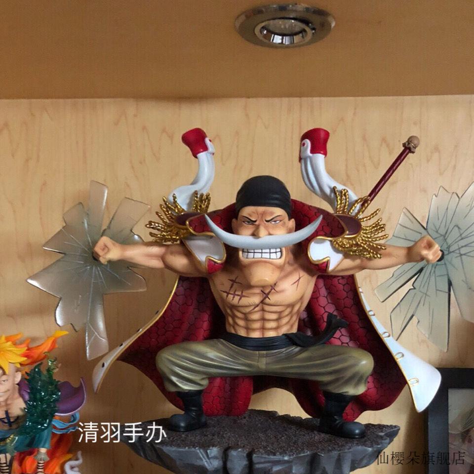 q版大头海贼王手办公仔 海贼王 顶上战争 sd白胡子 q版 老爹lk雕像模