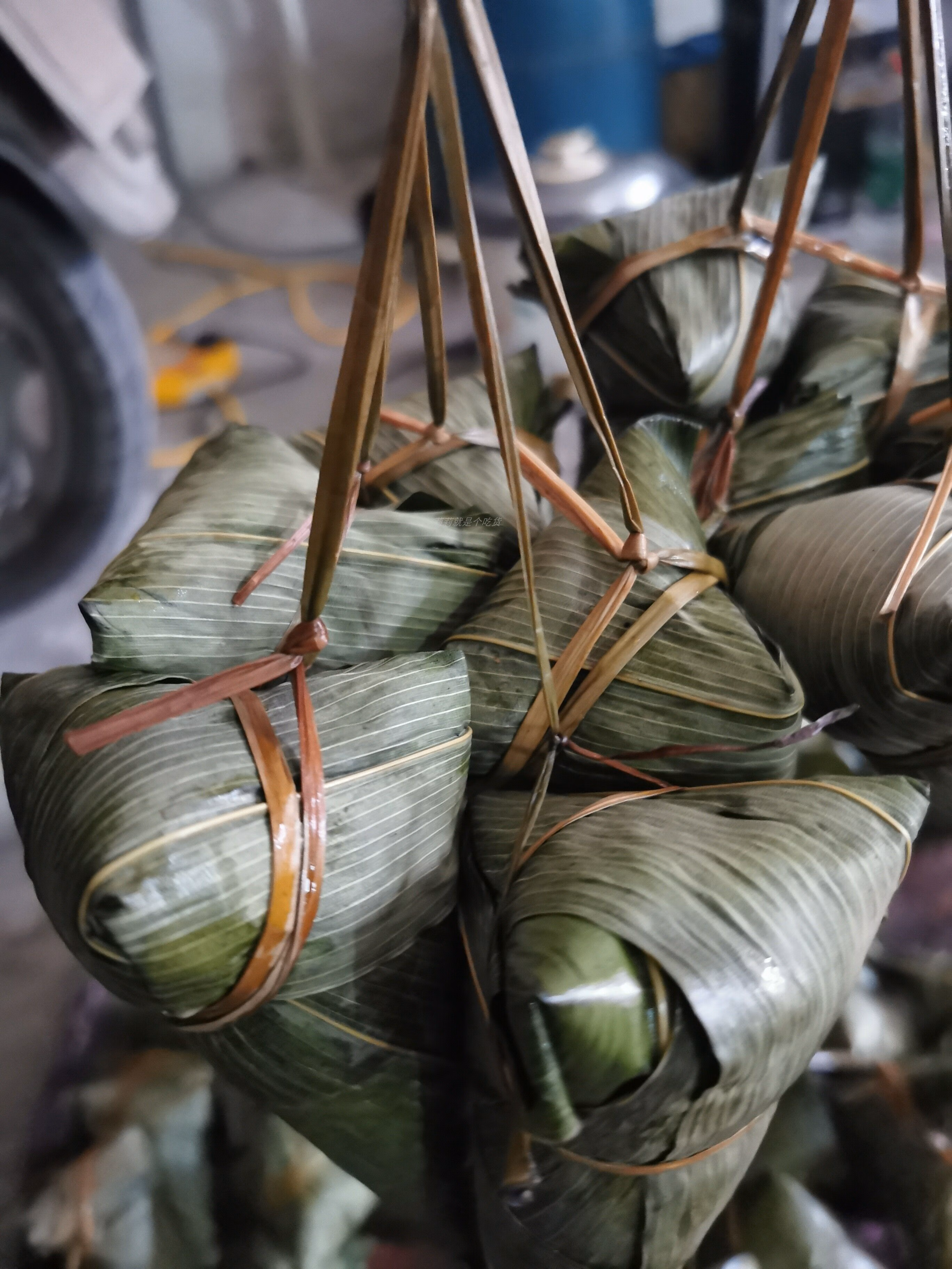 四川椒盐红豆大粽新鲜肉大颗粒腊肉早餐散装特产嘉兴板栗农家手工