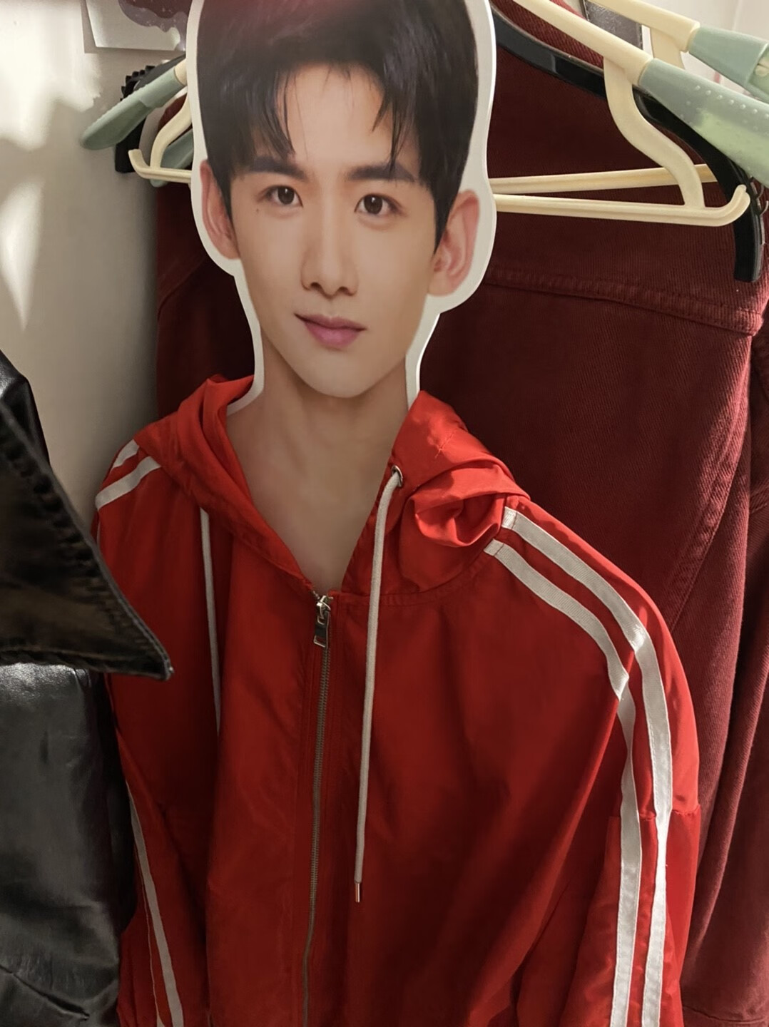 京选品质卿卿日常人形衣架白敬亭同款周边追星生日礼物定制人物小白