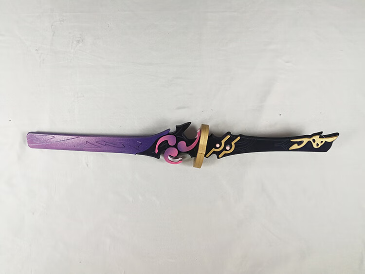 原神cos道具雷神巴尔专剃草之稻光雷电将军无想的一刀无想的一刀不可