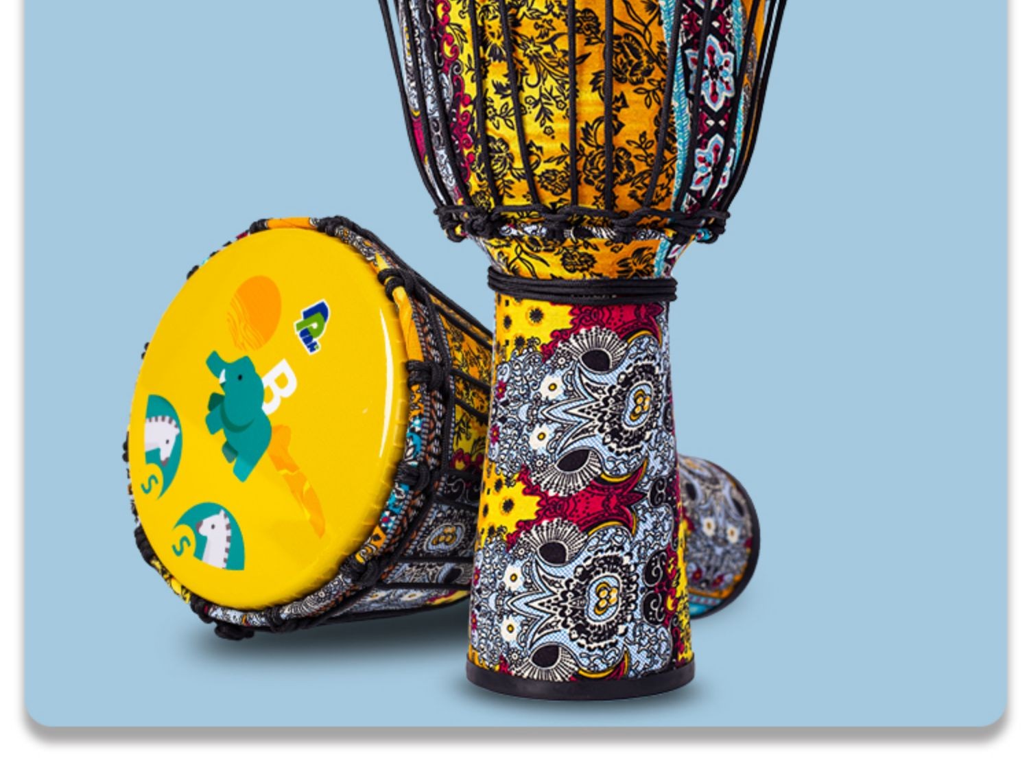 声角儿童入门初学手鼓8丽江非洲.5寸幼儿园专用打击乐器民谣 8.