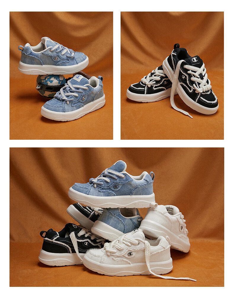 Champion American Champion Sneakers for Women And Men, Classic Fashionable Versatile Casual Skateboard Shoes 24FWT18 Light Blue 36 4