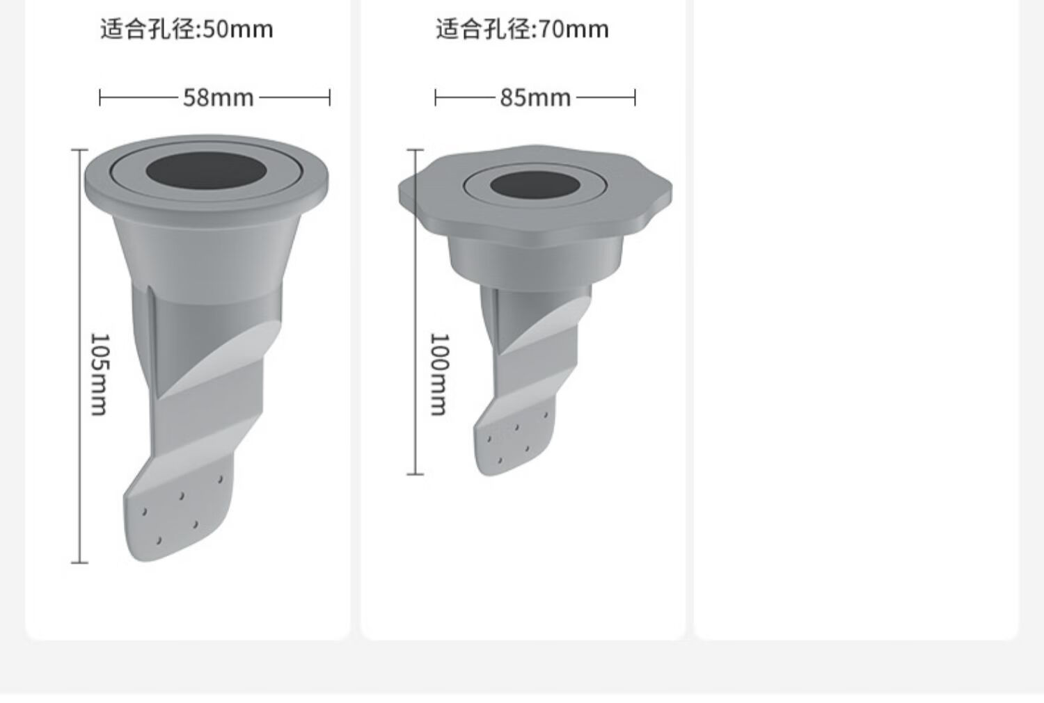 厨房卫浴>厨卫配件>地漏>地漏套装>灰色地漏防臭不锈钢卫生间长条淋浴