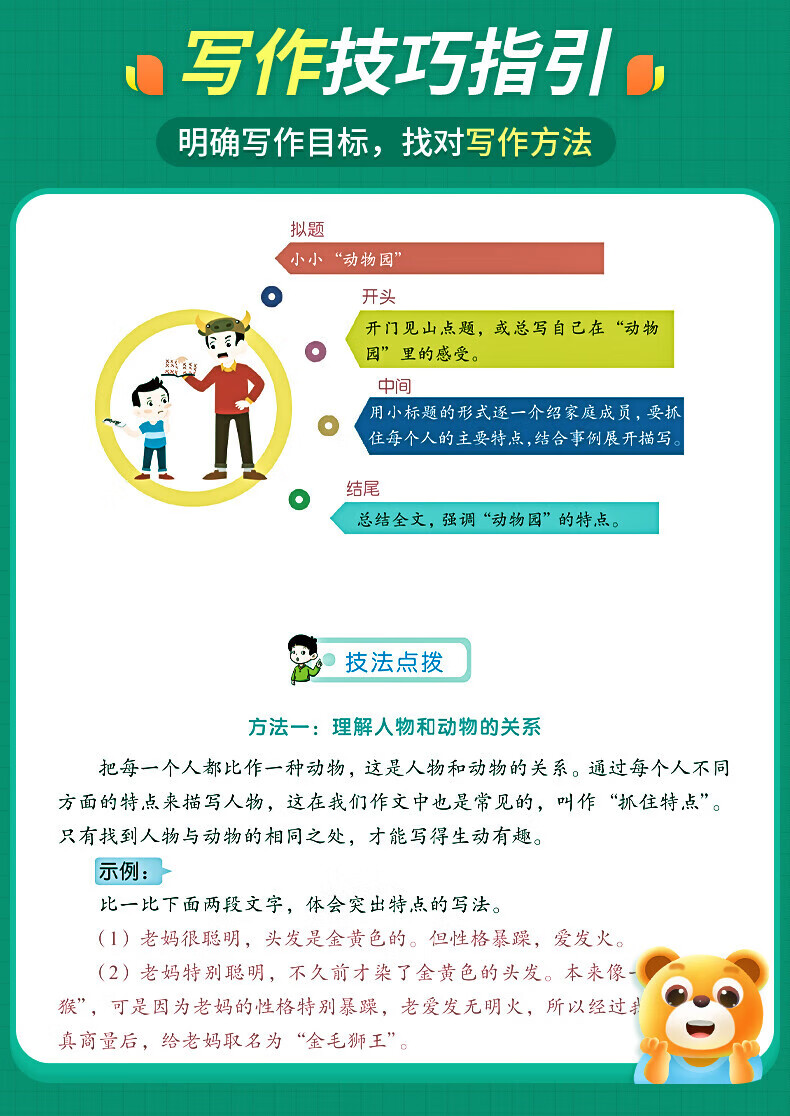 【严选】2023新版同步作文四年级上作文同步四年级大全文书部册人教版 小学生4年级作文大全黄冈同步作文书部编版优秀素材大全范文精选 【四年级上】同步作文 小学四年级详情图片5