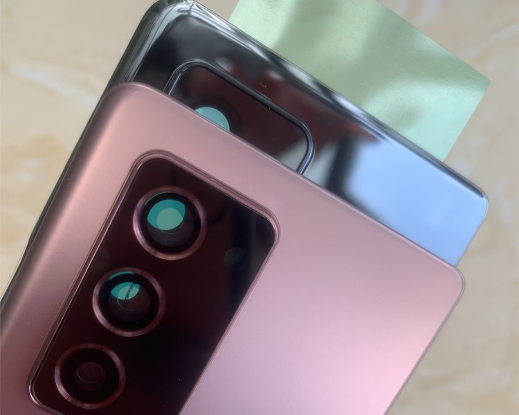 三星zfold2代手机f9160w2玻璃后盖盖后壳外壳镜框镜片镜头框9160黑色