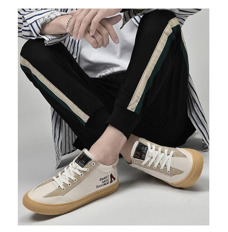 kuse/库瑟好鞋不跳脚意大利工匠专业级隐形增高鞋男鞋休闲板鞋2022