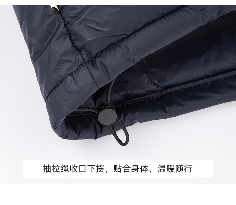 罗蒙棉服男秋季新款中青年时尚加厚棉袄黑色7V205897棉衣2XL150-165斤短款立领外套保暖棉衣 7V205897黑色 185/2XL （建议150-165斤）详情图片21