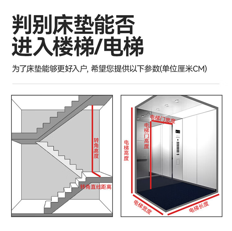 37，海馬飛雪牀墊棕墊天然黃麻椰棕透氣護脊硬棕墊 蓆夢思記憶棉榻榻米牀墊子 5cm偏硬款（天絲麪+精細黃麻棕） 135*190cm