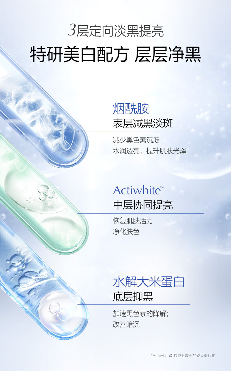 欧诗漫护肤品套装珍珠白美白淡斑水乳小白灯官方旗舰店京东正品自营 洁120g+水160ml+乳120g+精华35ml