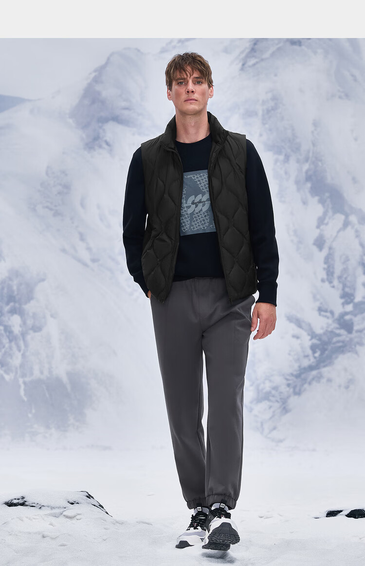 HLAHLA Men's Down Vest 25 Sports SPORTSDAY Warm Winter Jacket 15