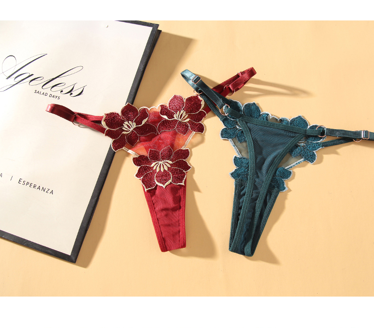 桓远内裤丁字裤极度女士裤衩性感一根线全透明方便房事t字短裤欧美