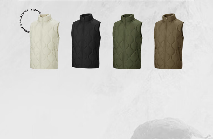 HLAHLA Men's Down Vest 25 Sports SPORTSDAY Warm Winter Jacket 4