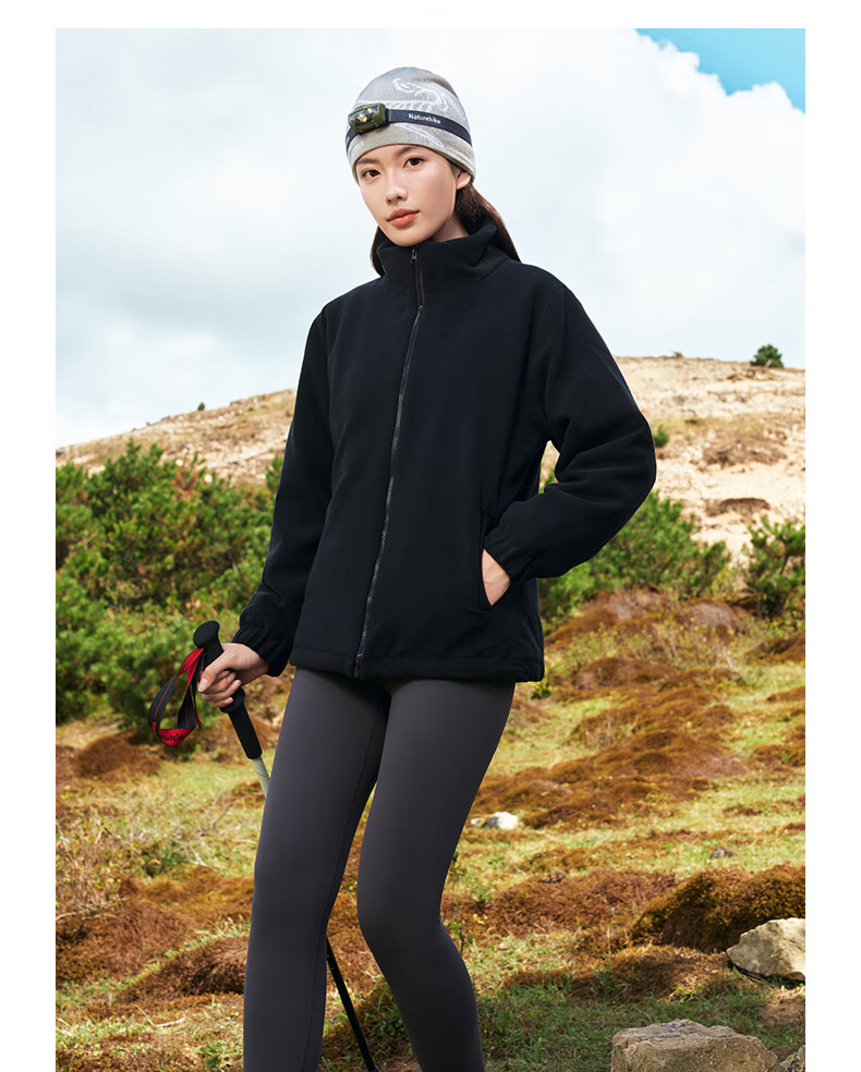 Panda Companion Women's Down Jacket Fleece Coat Autumn Winter 2025 New Thickened Plush Lining Granule Fleece Sweatshirt 6