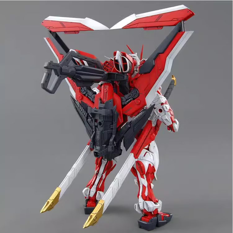 BANDAI MG 129 Hong Yi Du Kai Astray Red Gundam Model Kit 1