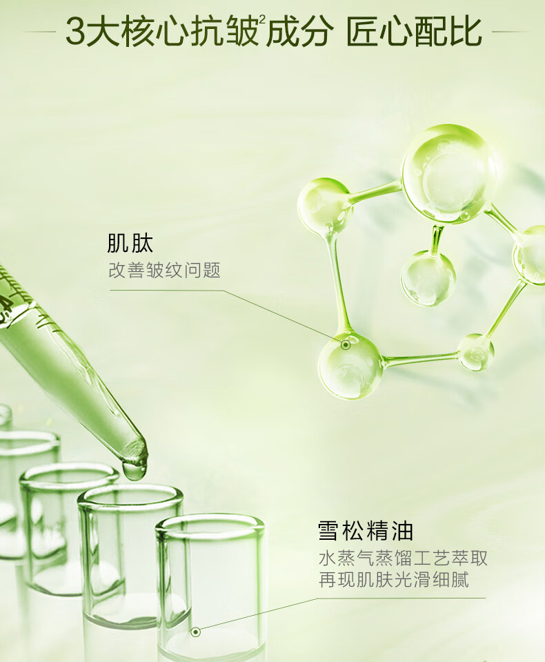 自然堂(CHANDO)雪松精华鲜注面膜30mL*3片 雪松精华面膜 3片 【淡纹紧致】