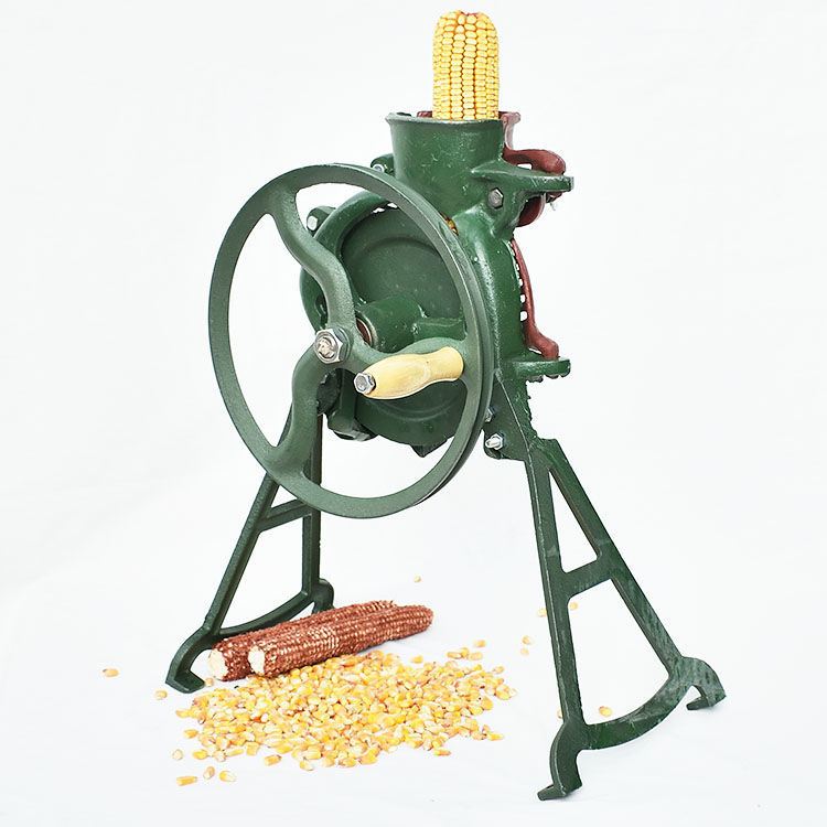手摇玉米脱粒机家用小型剥玉米神器电动两用玉米脱粒机手动新款 纯