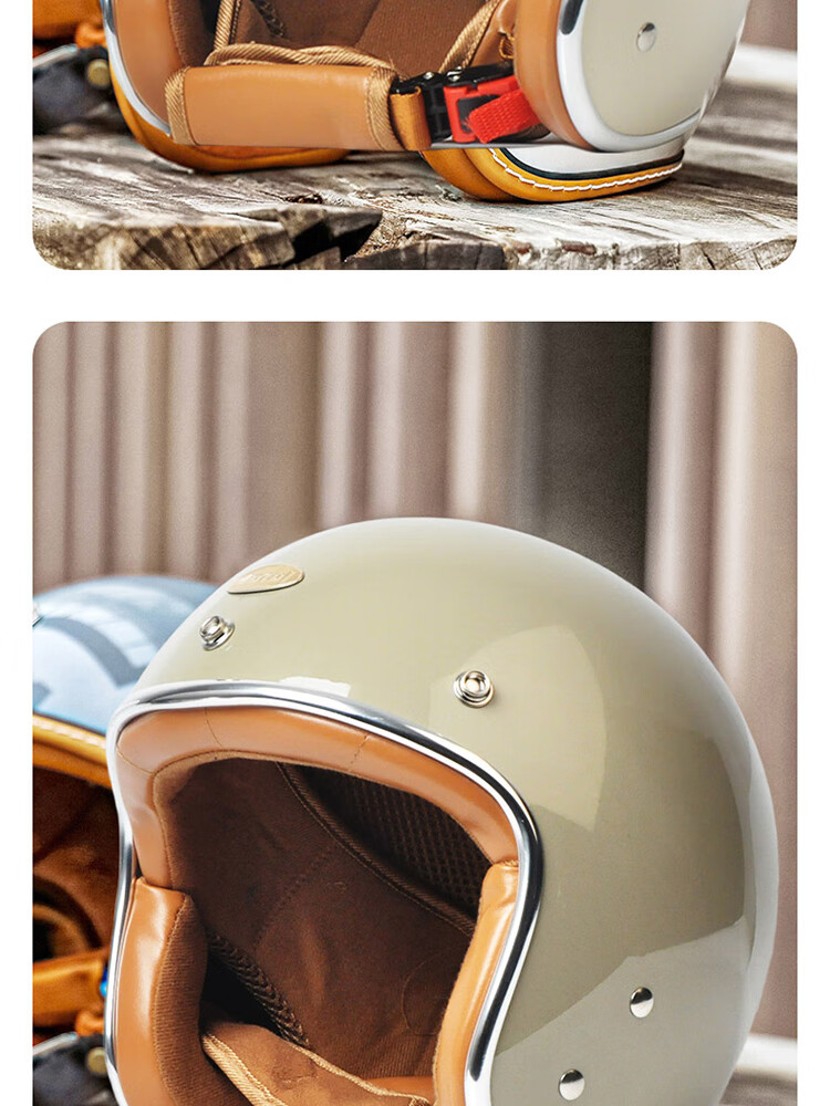 V Electric Motorcycle Helmet 3C Certified Unisex Commuter Safety Helmet Four-Season Lightweight Retro Half Helmet Pink Fits 57-60CM 14