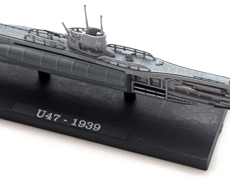 1:350二战德国u型潜艇u26合金成品军事模型射水鱼号战舰摆件 潜艇u47