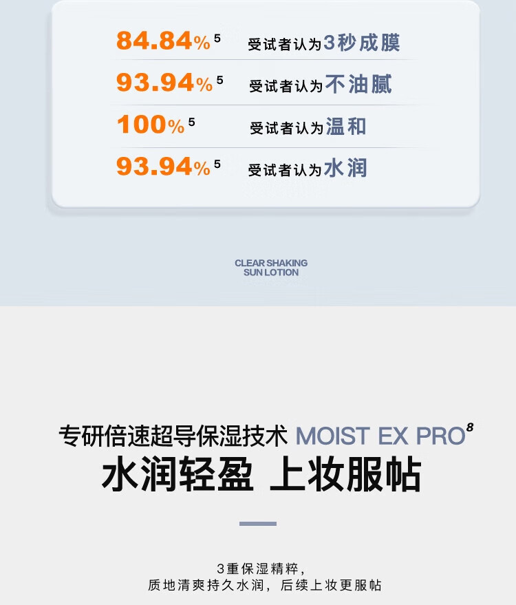 UNNY CLUB防晒乳霜防晒喷雾女军训男士紫外线SPF50+高倍防晒清爽不油腻学生 水润防晒50ml(适合油皮湿润)