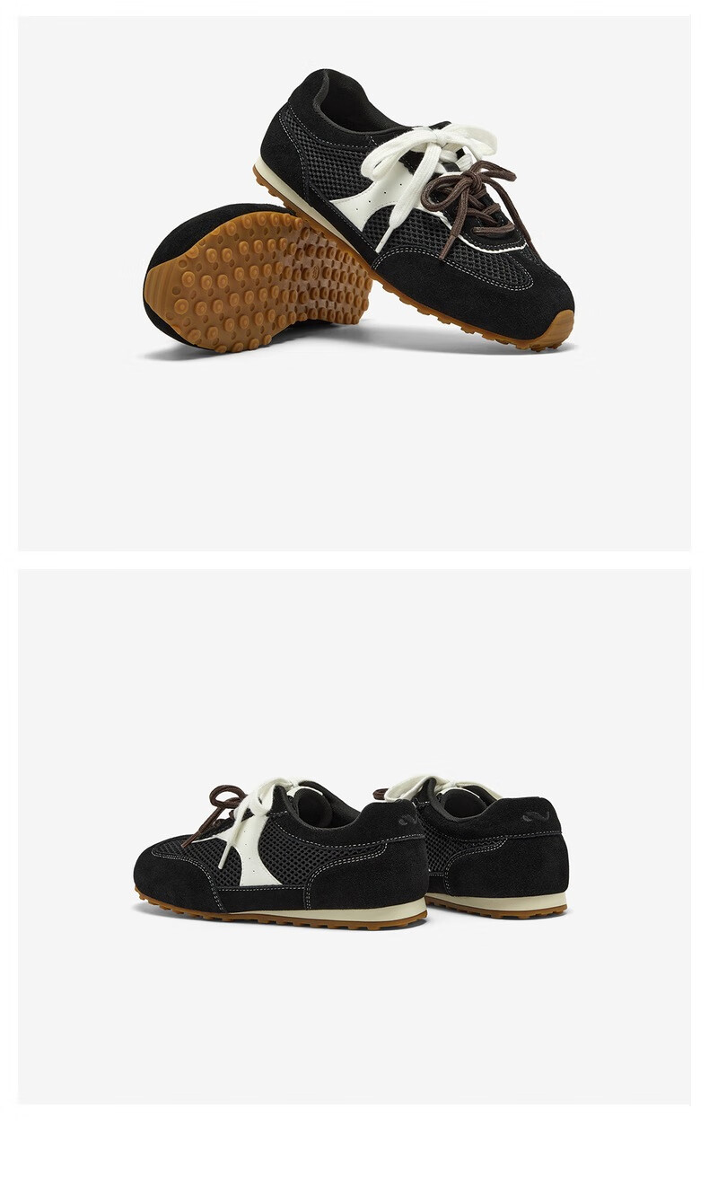 Bata Patented Antibacterial Cowhide And Sheepskin Soft Elastic Couple Casual Training Sports Prince Qichang Mall Matching Single Shoes 19