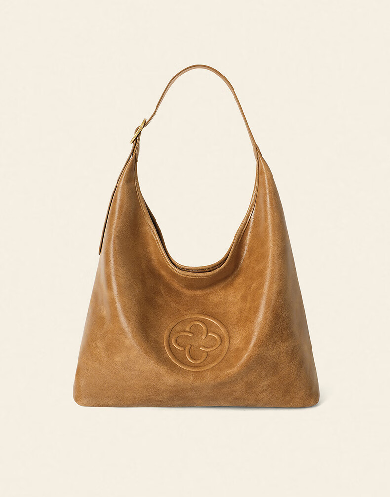 CASSILE [Celebrity Style] Cassile Tote Bag for Women, Vegetable-Tanned Leather, Large Capacity Hobo Bag, 520 Gift 24