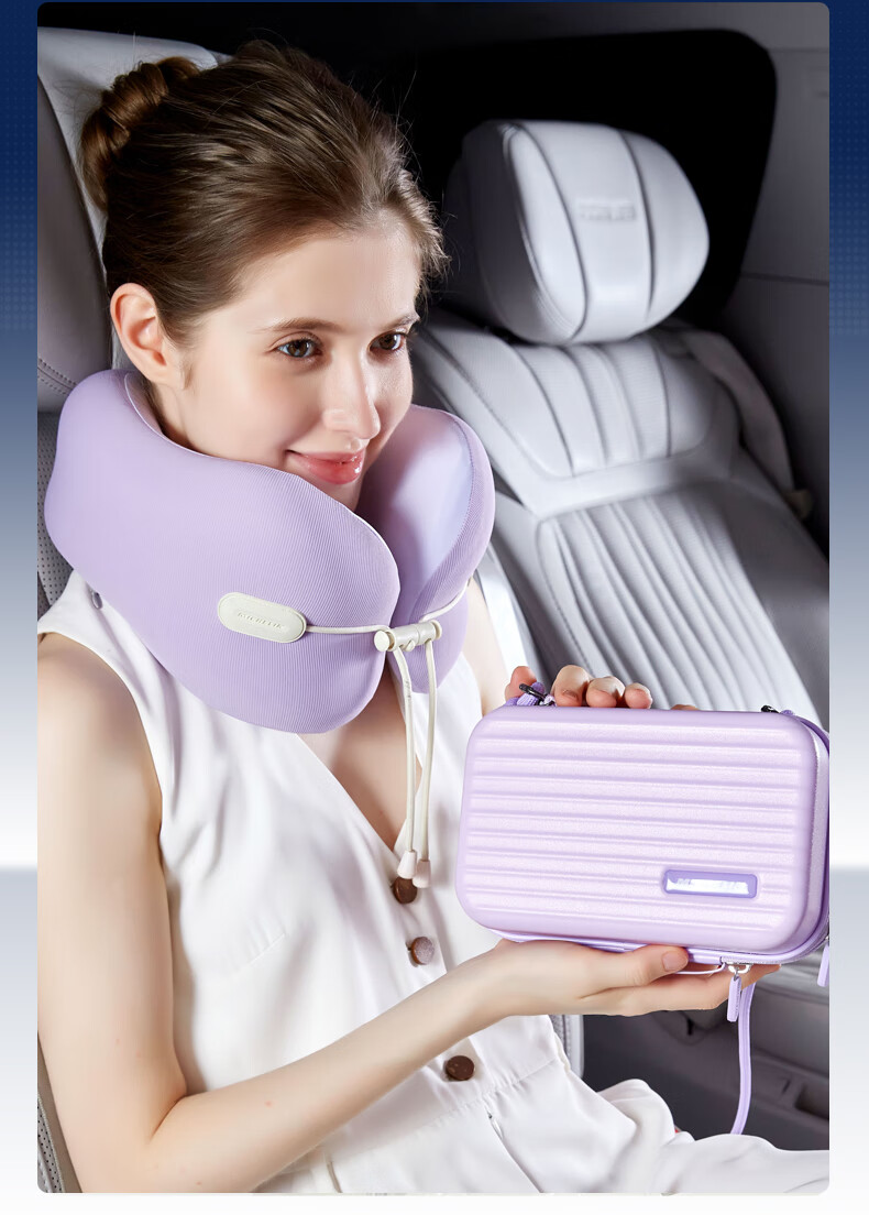 MICHELIN Travel U-Shaped Neck Pillow Portable Neck Support Pillow Airplane Neck Pillow Long-Distance Travel Neck Rest Office Nap U-Shaped Pillow 2