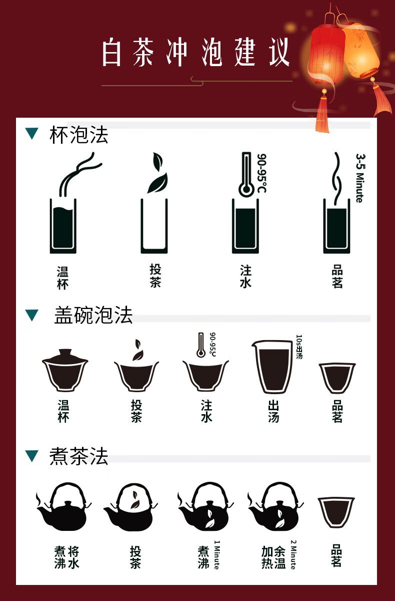 白茶怎么泡才正确方法图片