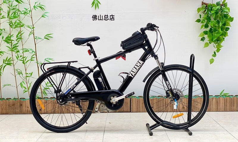 日本原装进口二手雅马哈26寸高端液晶日系内八速山地电助力自行车 20