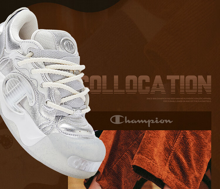 Champion American Champion Sneakers for Women And Men, Trendy Fashionable Thick-Soled Height-Increasing Casual Puffy Bread Shoes 24FWT03 17
