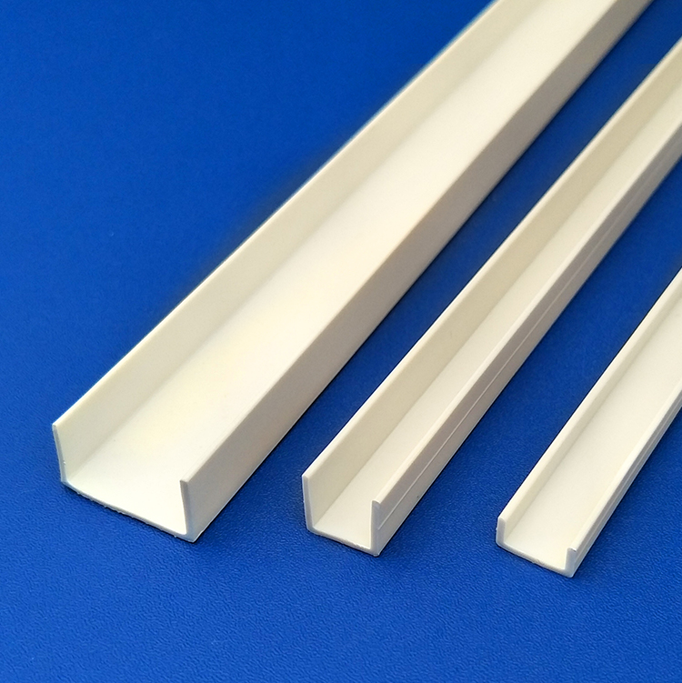 pvc塑料u型条收边收口压边线条天花石膏吊顶装饰线槽工艺槽凹槽105u型