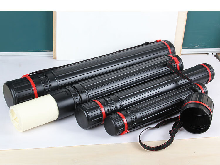 miavito 画筒可伸缩 加厚大中小号 素描纸国画书法作品收纳筒 美术生