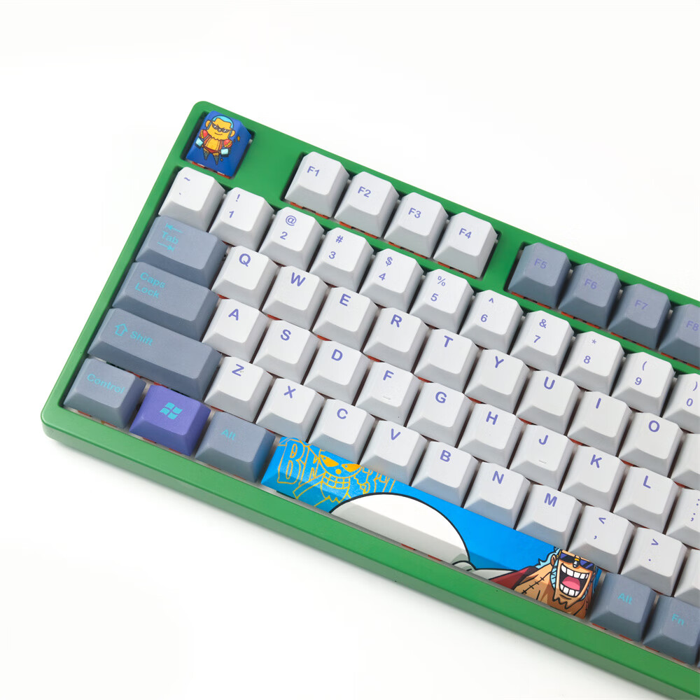 海贼王键帽空格键加esc路飞动漫个性客制化 机械键盘按键cherry高