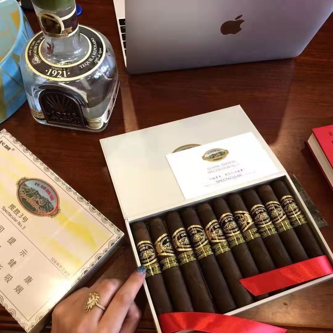 【京选茗烟】玻多瓦尔茶雪茄高霸希蒙特皇冠雪茄盒雪茄口味好雪茄烟