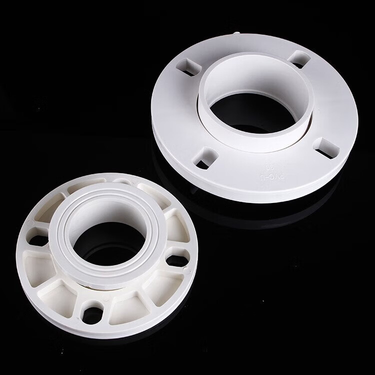 pvc法兰盘活套160塑料水管胶粘分体法兰接头给水配件63 75 90 110 Φ2